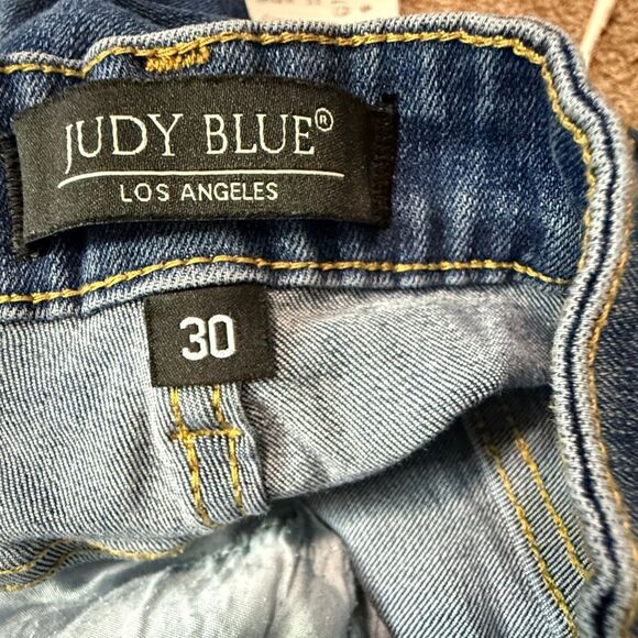 Judy Blue Denim Relaxed Fit Jeans - Picture 3 of 7